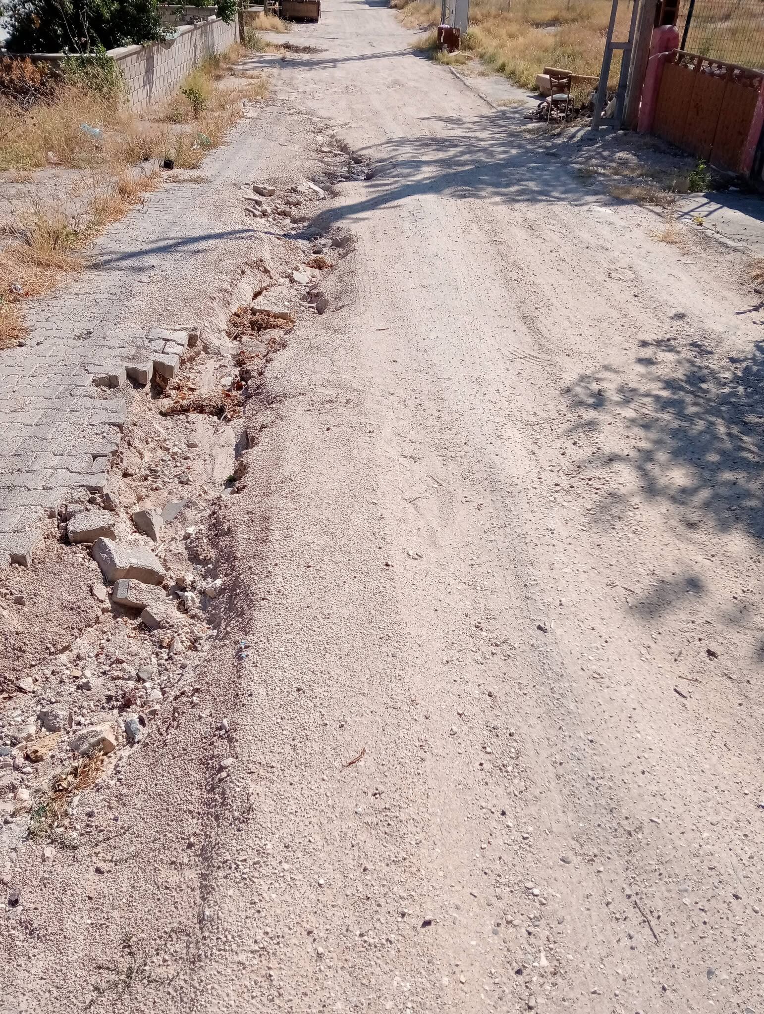 Kırşehir’de Yağmurun Ardından Köy Yolları Zarar Gördü! 3