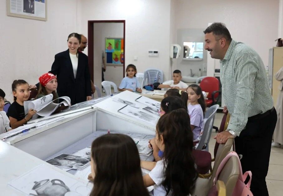 Kırşehir'de Yaz Tatili Verimli Geçiyor (1)