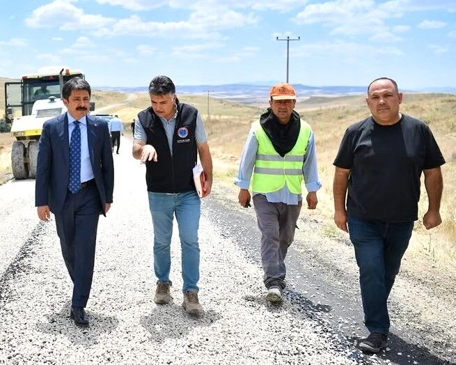 Kırşehir’de Yol Hamlesi 2026 Hedefi 224,5 Kilometre Asfalt! (7)