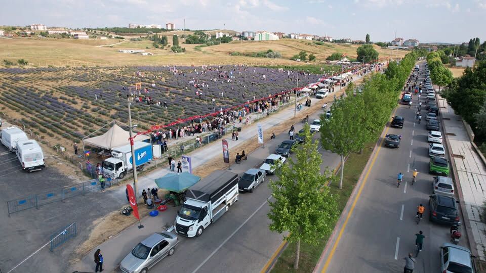 Kırşehirliler Lavanta Bahçelerinde Buluştu