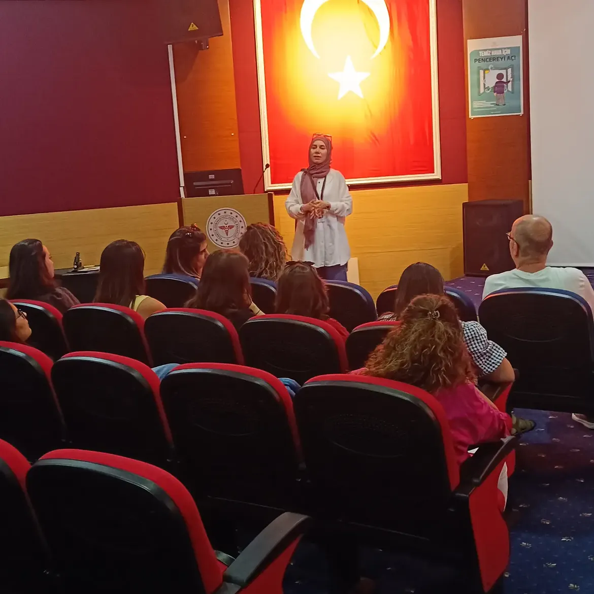 Merkez Sağlıklı Hayat Merkezi Personelleri Tarafından Kırşehir Ahi Evran Üniversitesi Eğitim Ve (9)