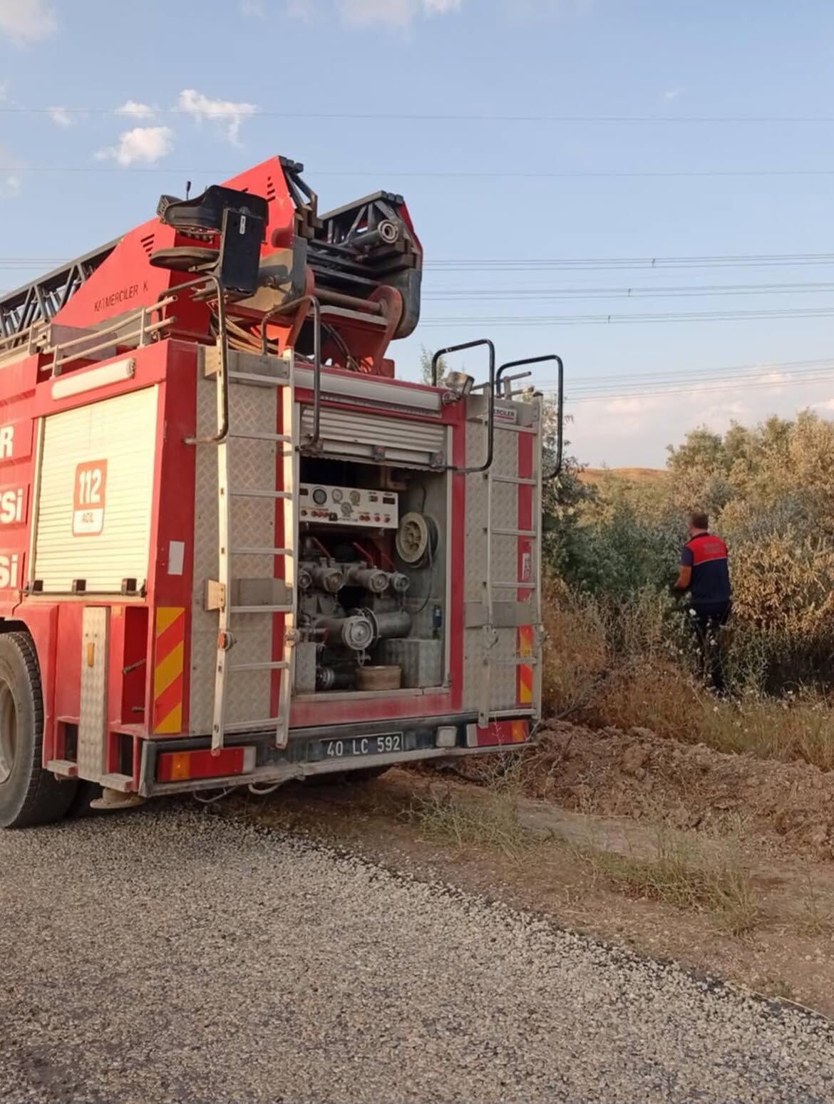 Mucur Ilçemize Bağlı Avcı Köyü’nde Çıkan Yangına, Belediyemiz İtfaiye Ekiplerimiz Tarafından Hız (2)