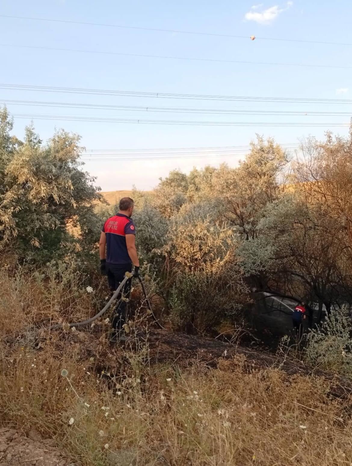 Mucur Ilçemize Bağlı Avcı Köyü’nde Çıkan Yangına, Belediyemiz İtfaiye Ekiplerimiz Tarafından Hız (3)