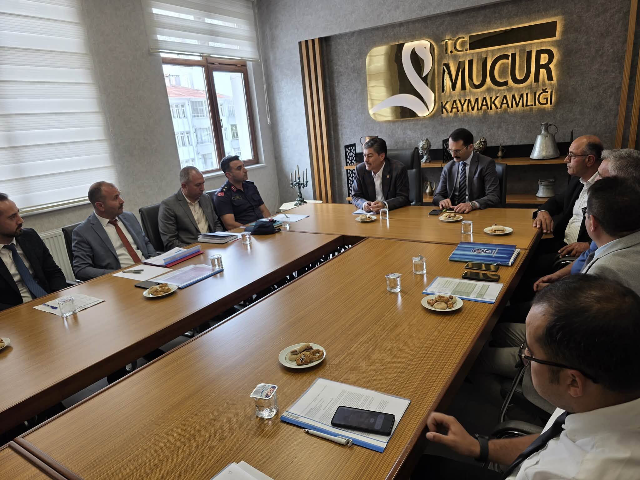 Mucur Ilçesinde Yatırımlar Masaya Yatırıldı 2