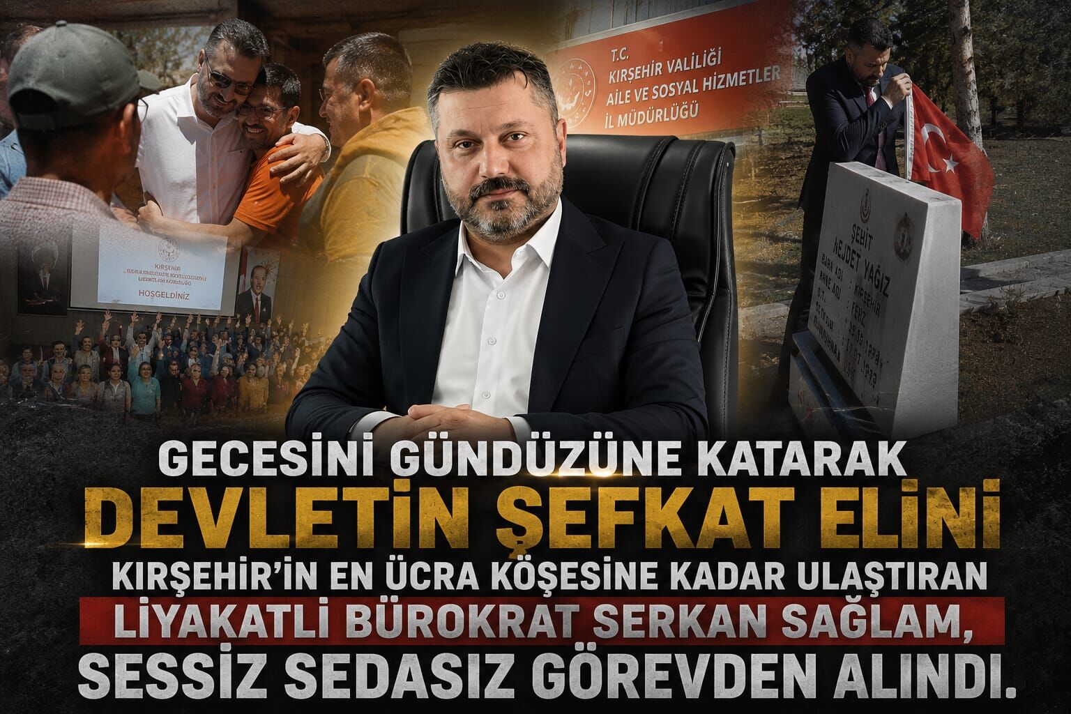 Makamın Değil Halkın Müdürüydü! Gönüllere dokunan müdür görevden alındı