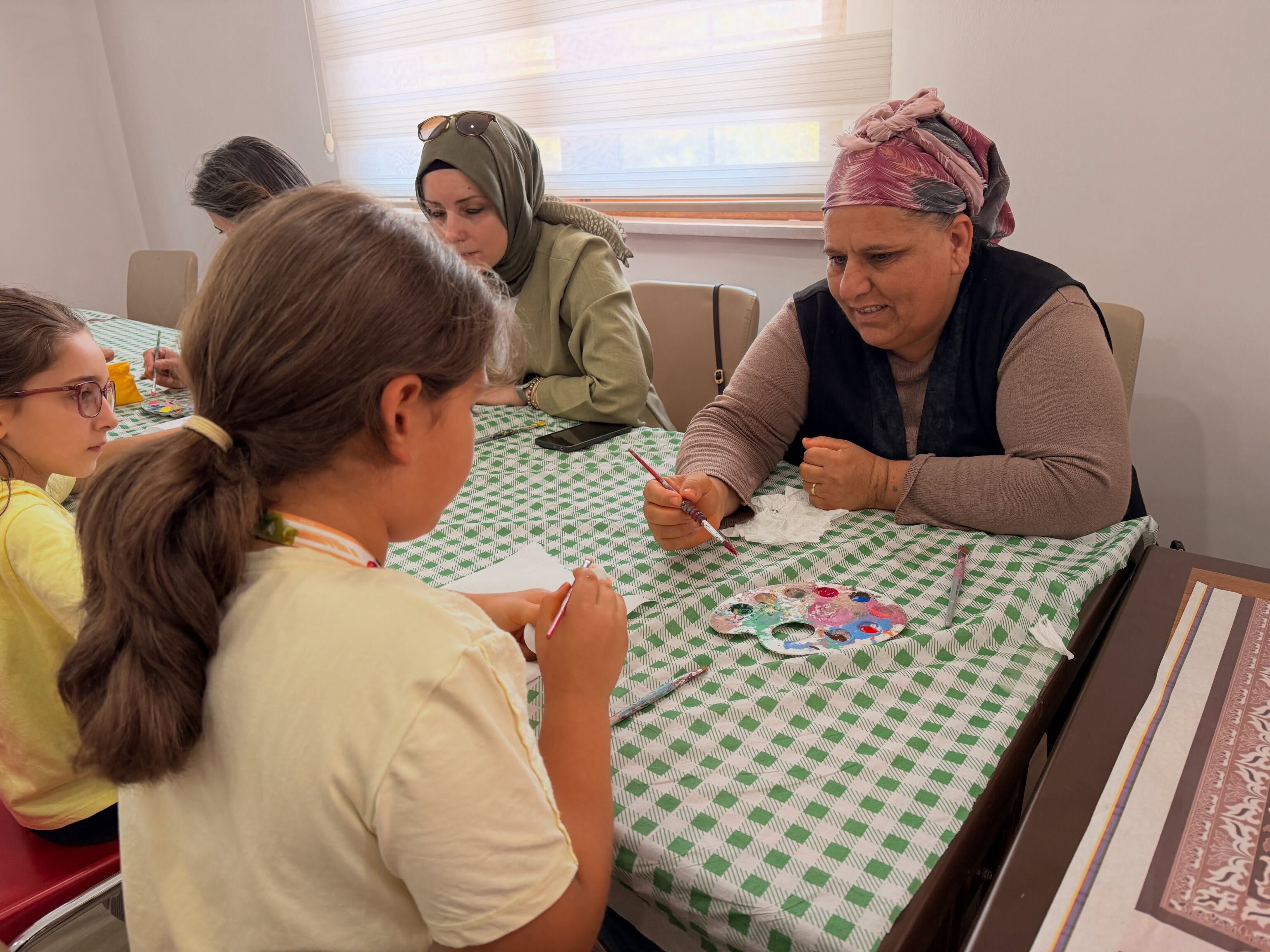 Aileler Ve Çocuklar Sanat Etkinliğinde Bir Araya Geldi 1