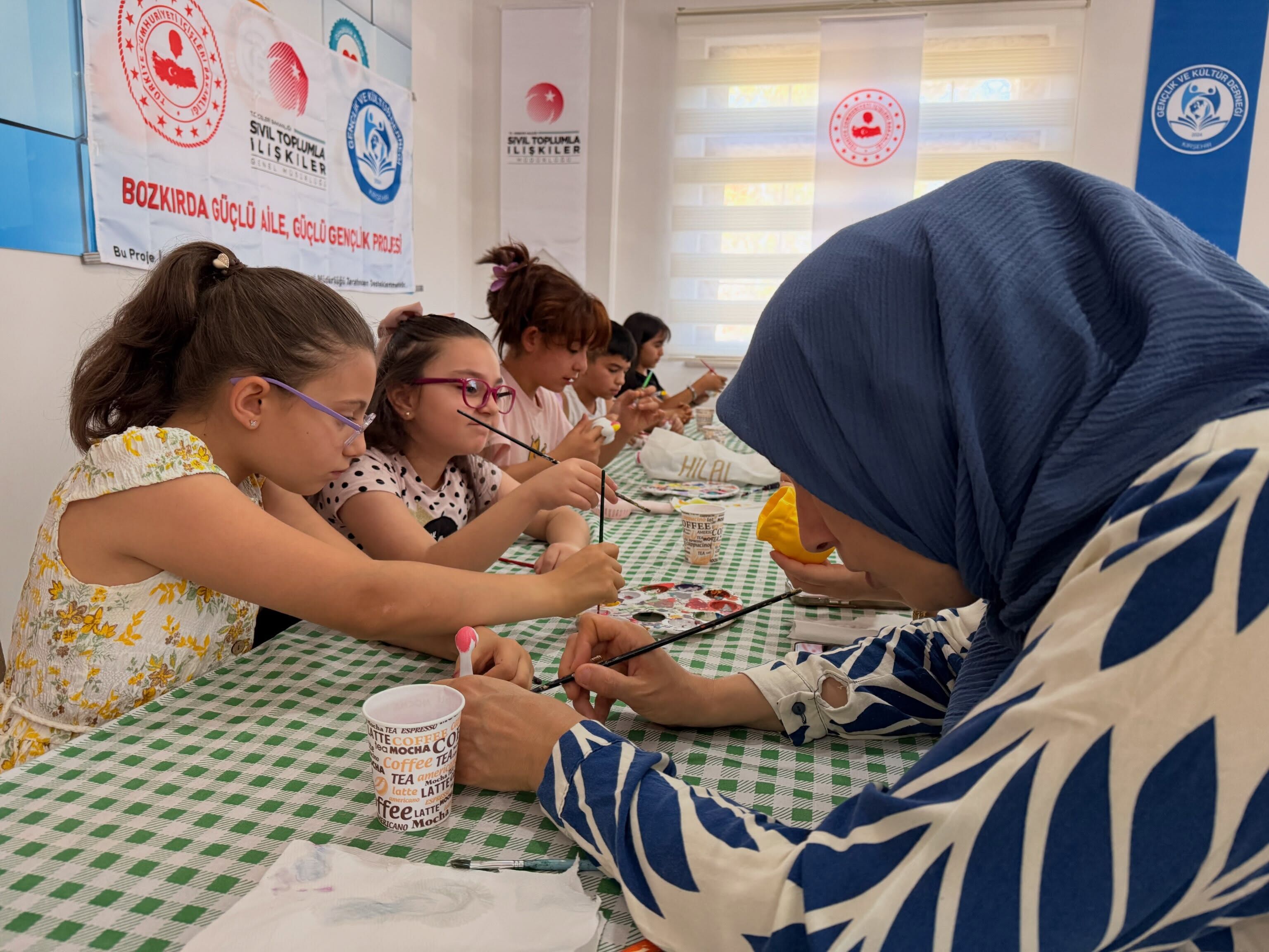 Aileler Ve Çocuklar Sanat Etkinliğinde Bir Araya Geldi 3