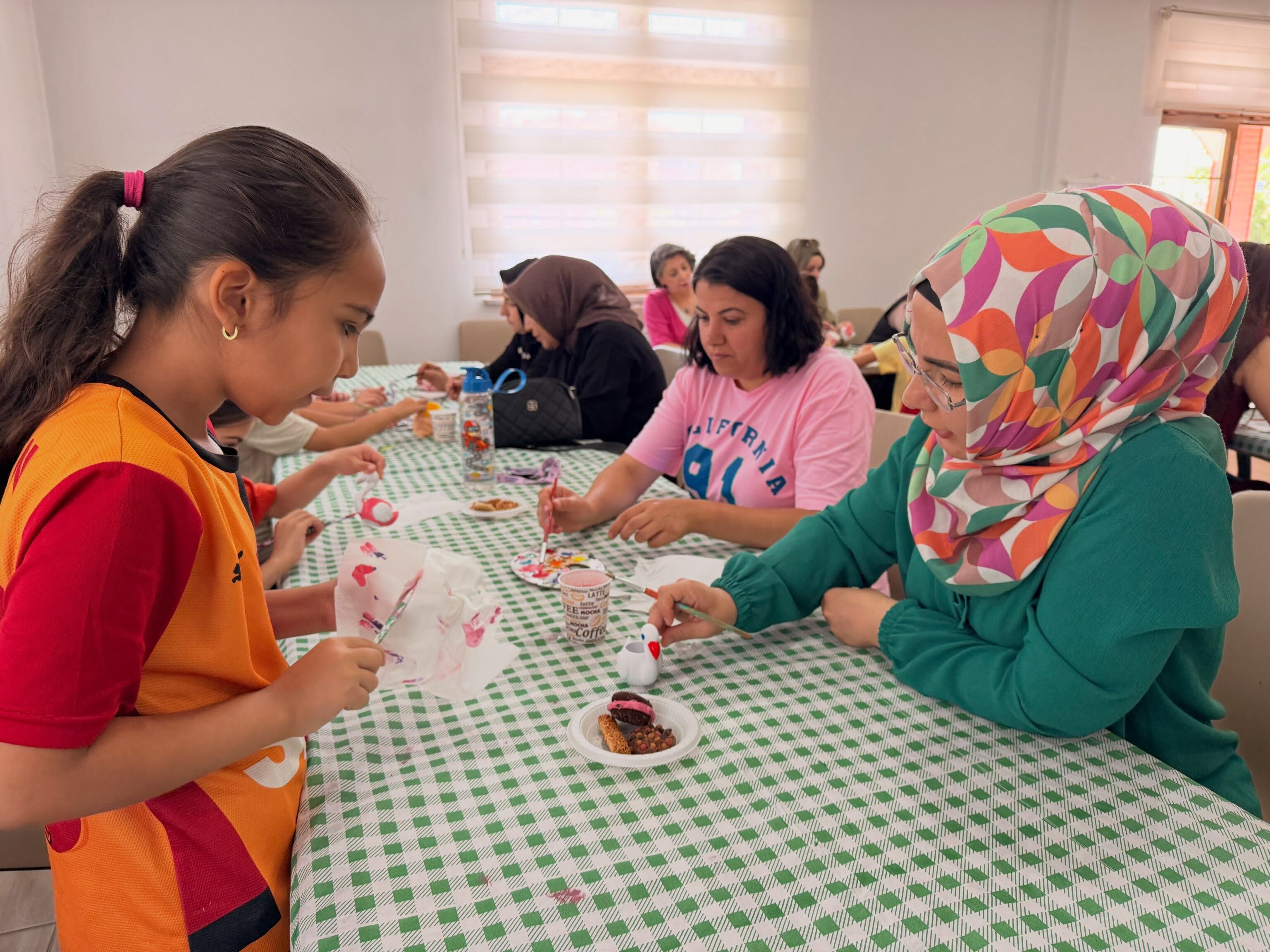 Aileler Ve Çocuklar Sanat Etkinliğinde Bir Araya Geldi 6