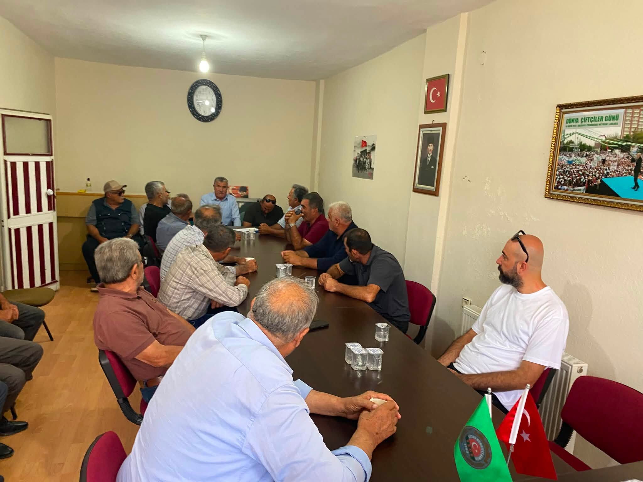 Boztepe’de Üreticilerin Sorunları Masaya Yatırıldı 2