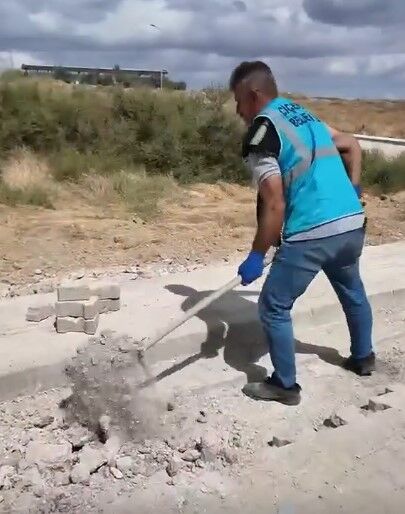 Çiçekdağı’nda Kapsamlı Yol Ve Kaldırım Yenileme Hamlesi (3)