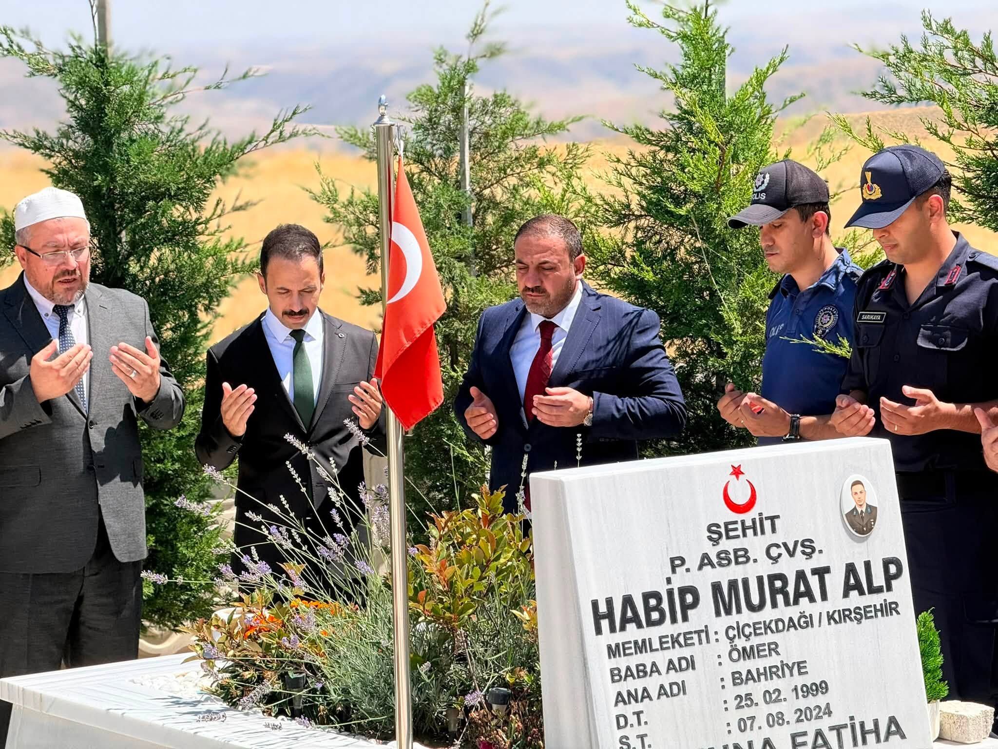 Çiçekdağı’nda Şehit Habip Murat Alp Unutulmadı 5