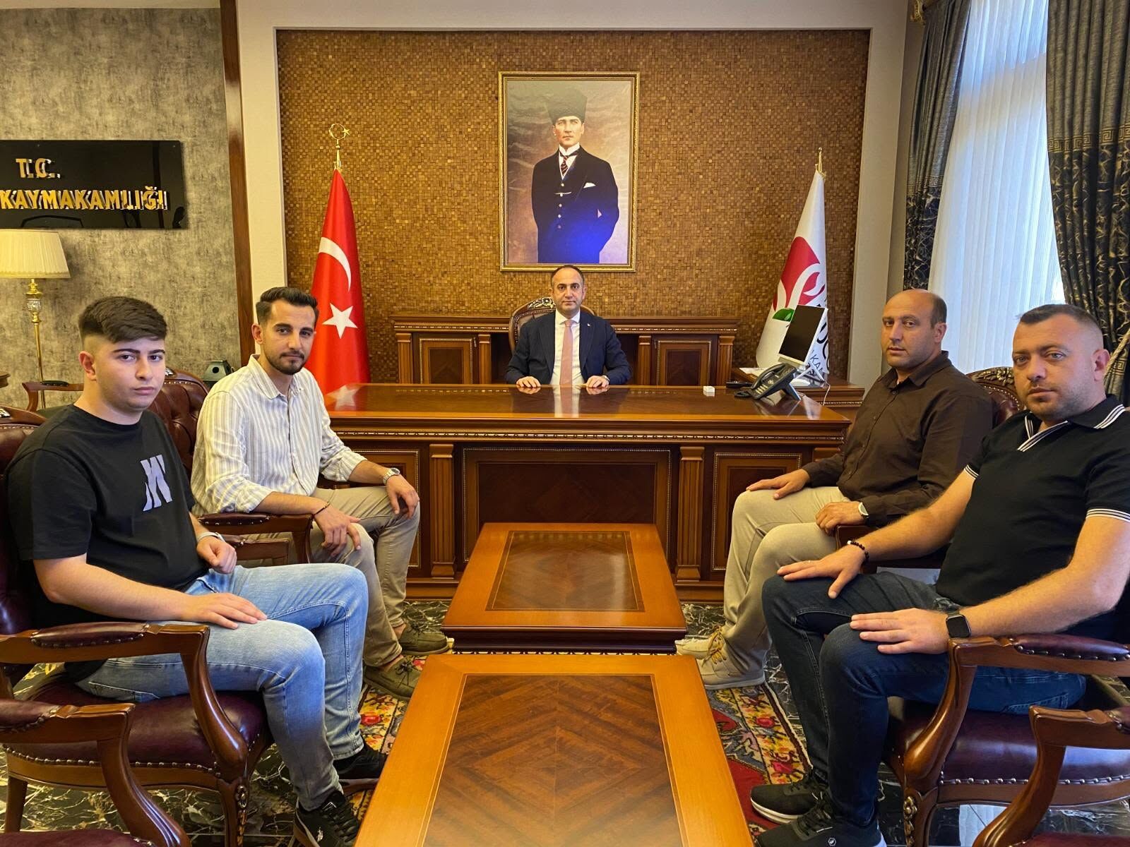 Göreve Başladı, İlk Ziyaret Esnaftan Geldi!