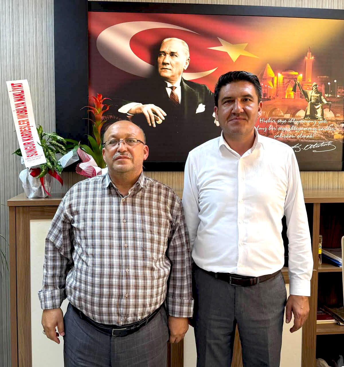 İl Genel Meclisi Başkanı Avşaroğlu Kaman’da! Yeni Müdürle Ilk Toplantı Yapıldı (1)