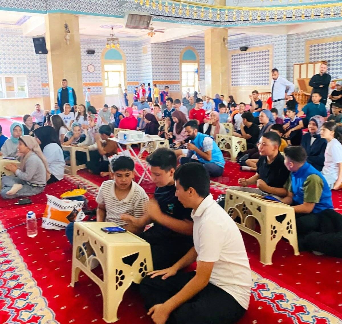 Kaman’da Yaz Kur’an Kursları Arası Kahoot Bilgi Yarışması Heyecanı Yaşandı (2)