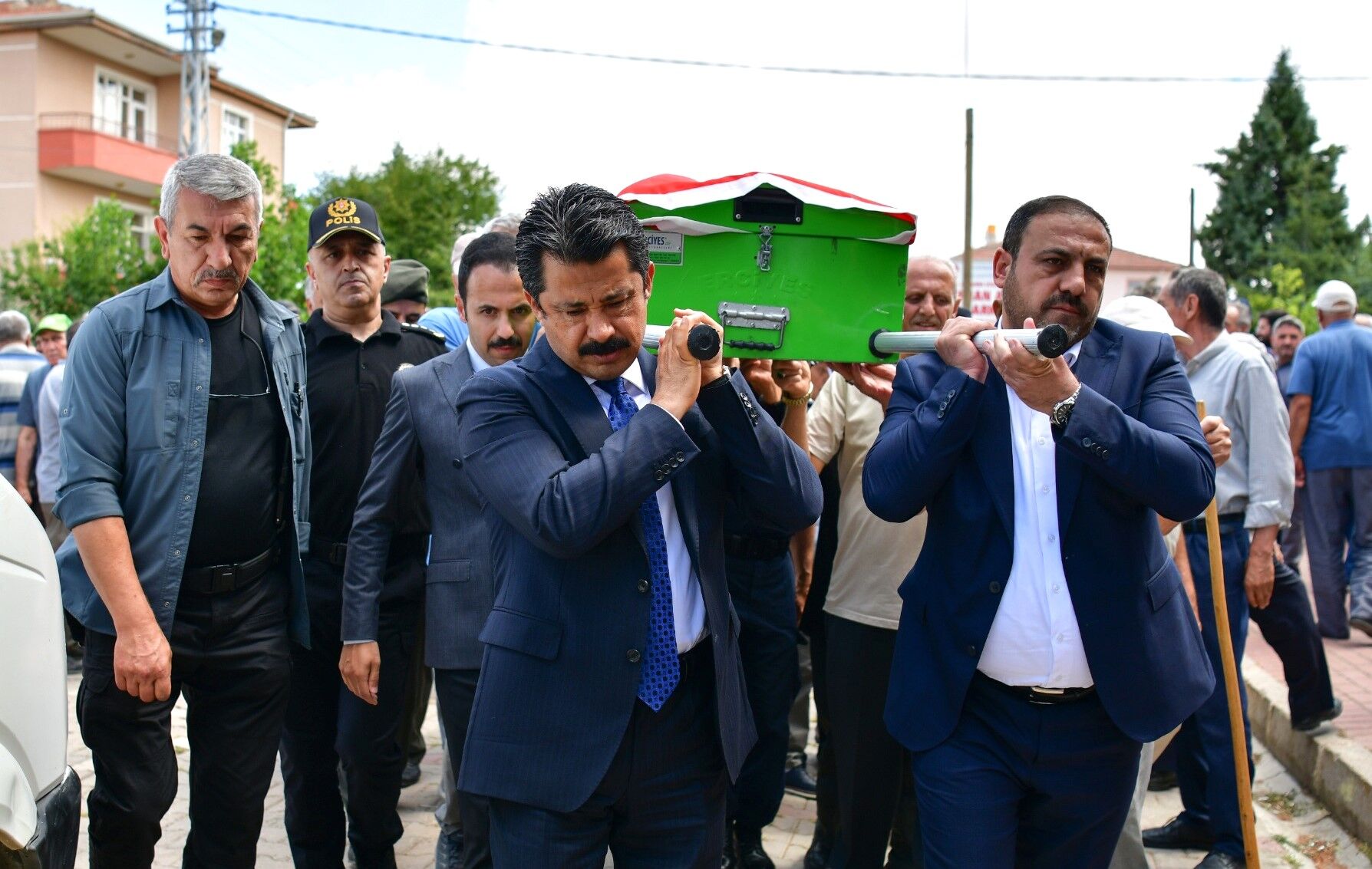 Kıbrıs Muharip Gazisi Hidayet Düzen, Ebediyete Uğurlandı (4)