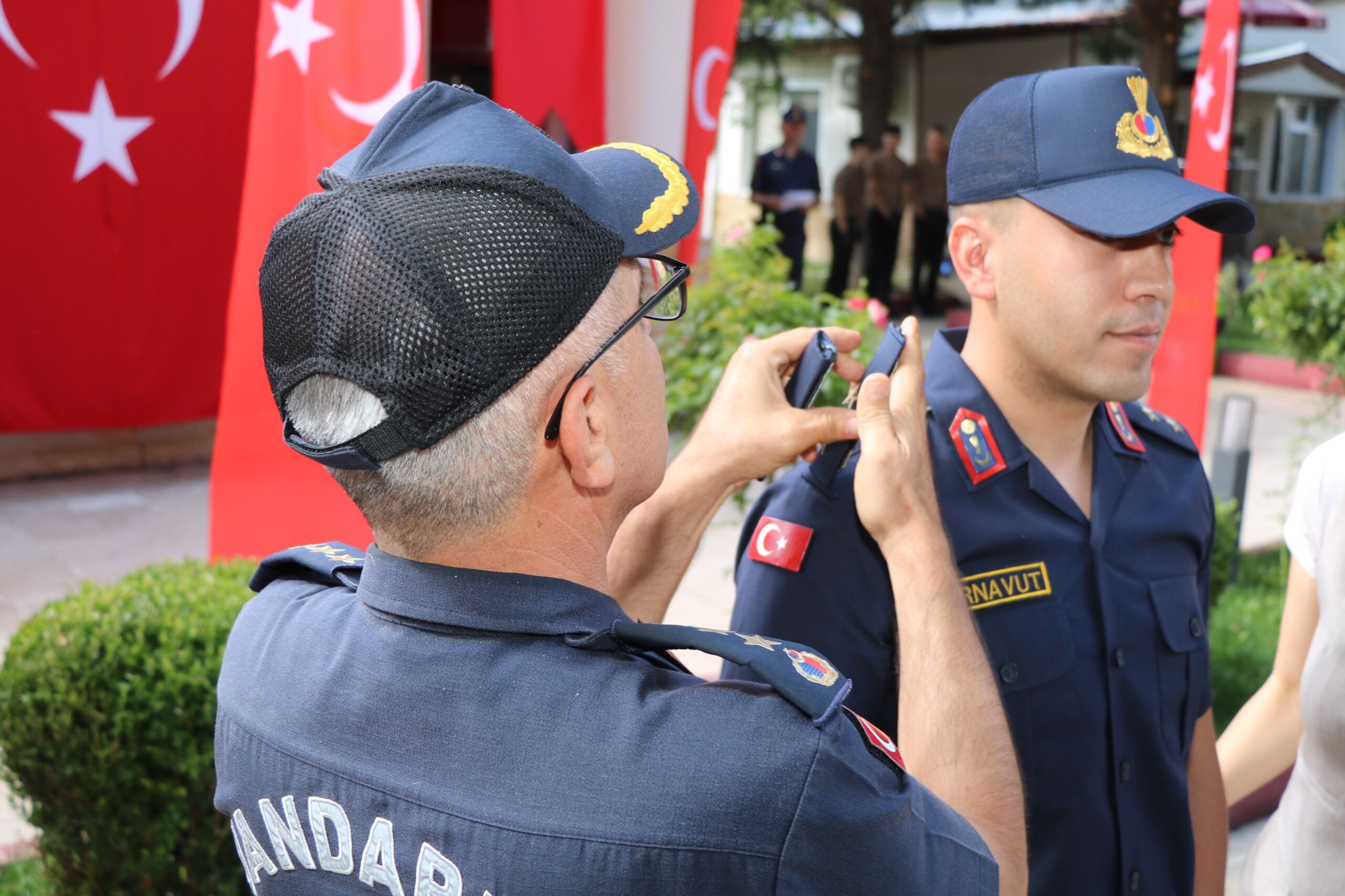 Kırşehir İl Jandarma Komutanlığında Rütbe Terfi Töreni Düzenlendi 1