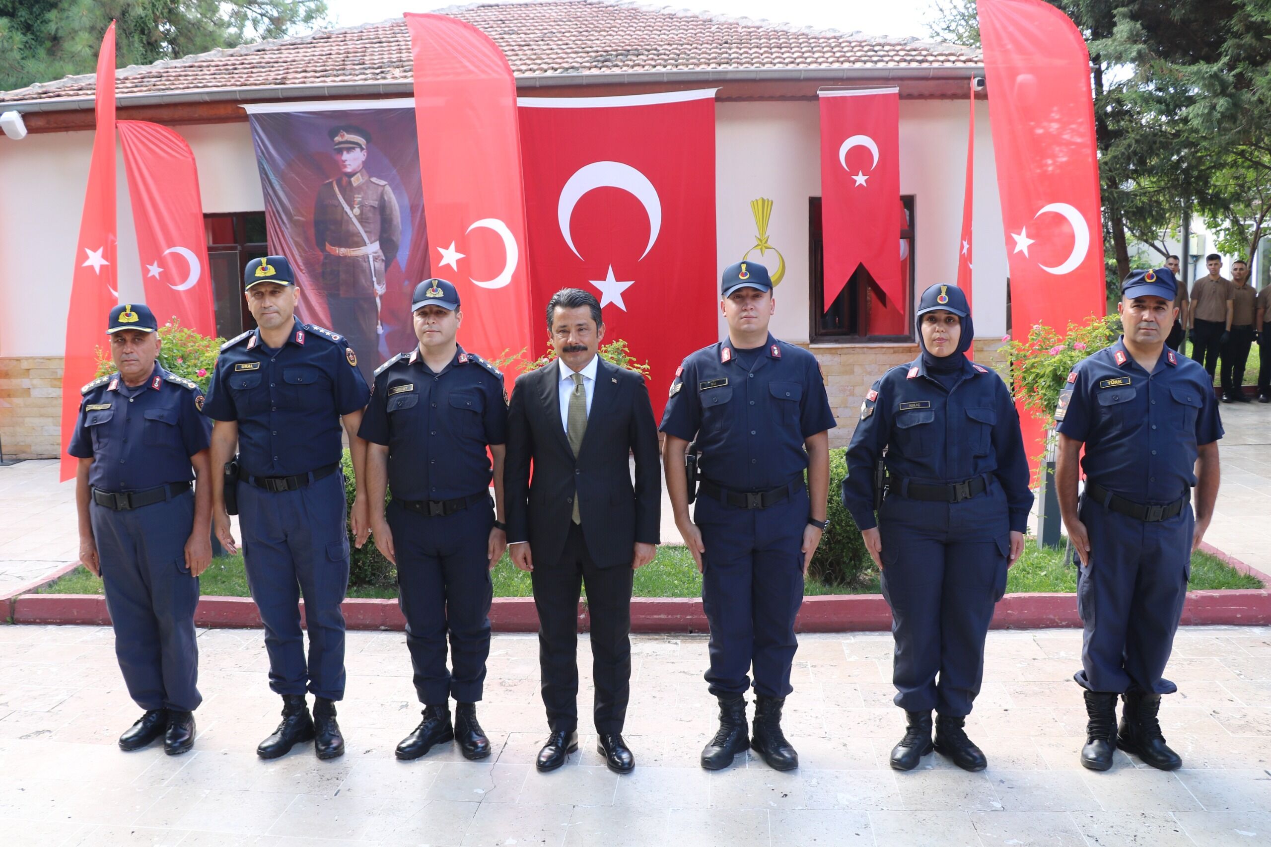 Kırşehir İl Jandarma Komutanlığında Rütbe Terfi Töreni Düzenlendi 6