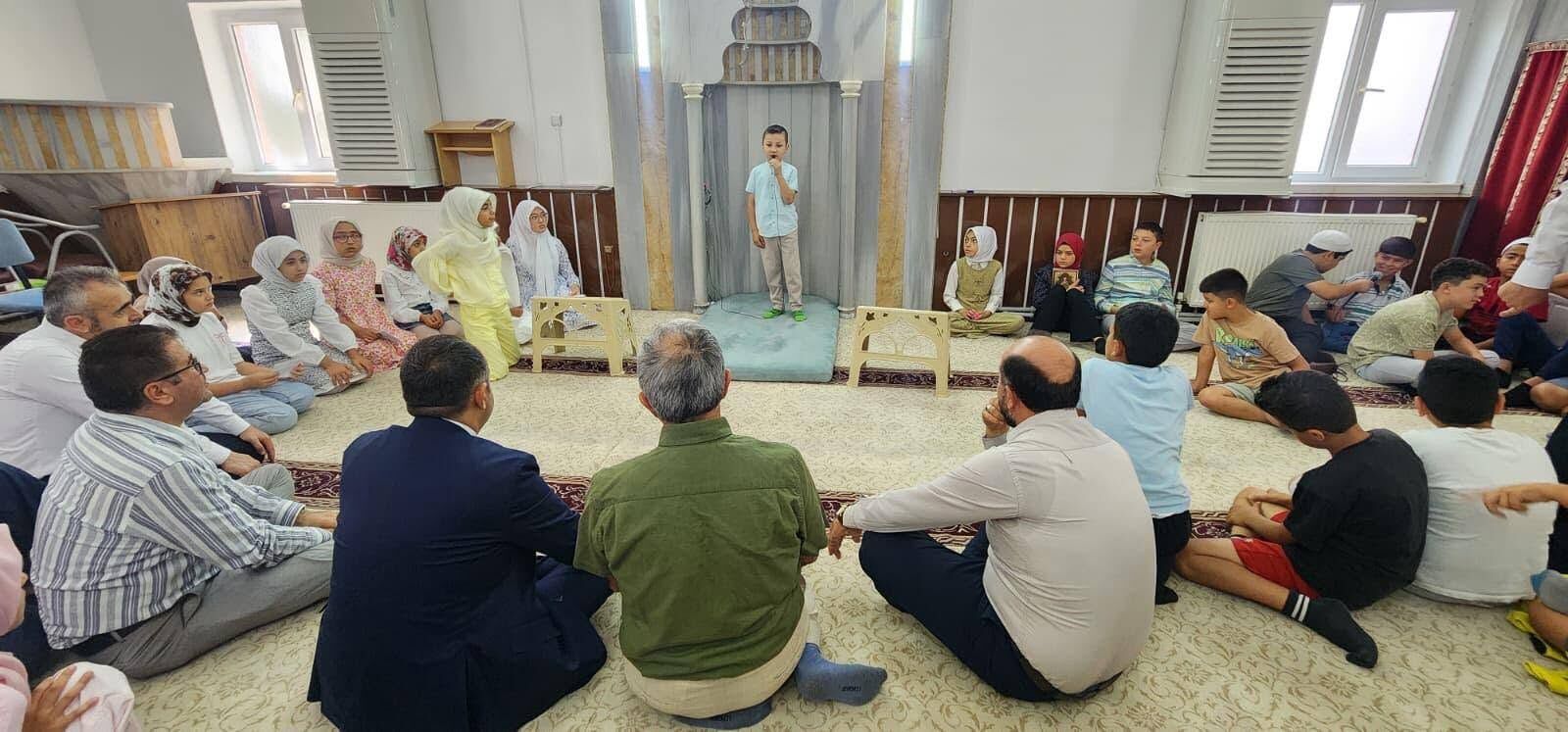 Kırşehir Mucur’da Yaz Kur’an Kursları Kapanış Programı Düzenlendi