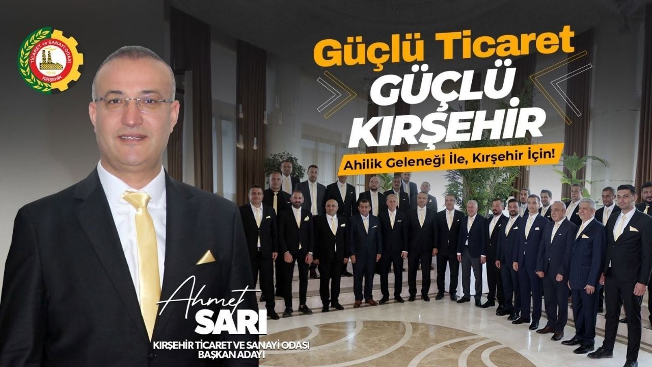 Kırşehir Ticaret Odası Başkan Adayı Ahmet Sarı Projelerini Anlattı 1