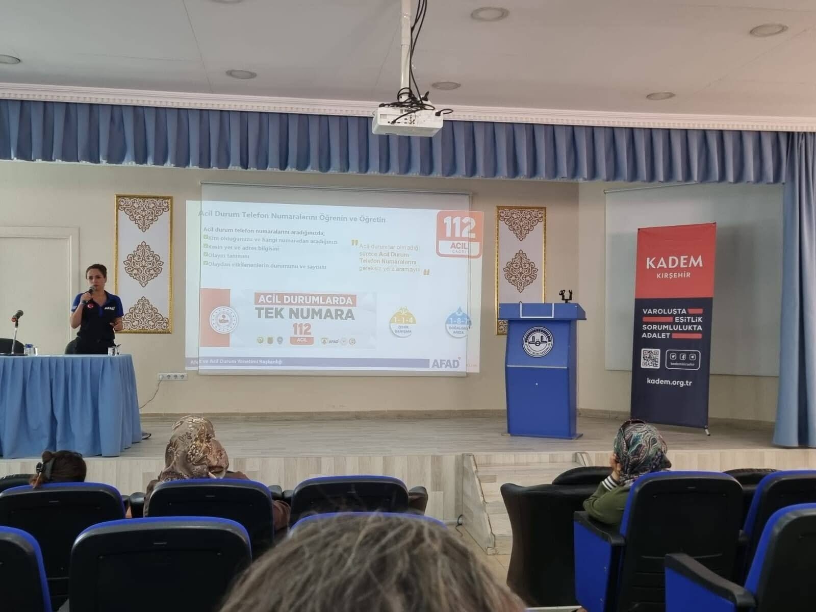 Kırşehir'de Afet Bilinci Eğitimi Düzenlendi! 3