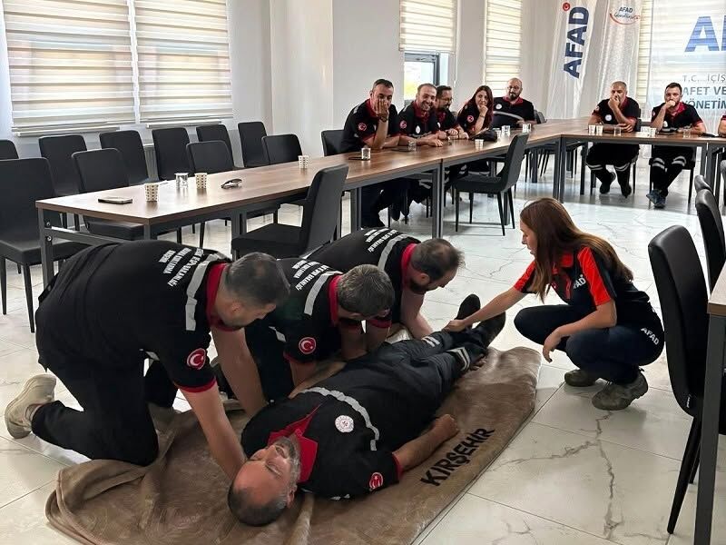 Kırşehir’de Arama Kurtarma Ekibine Akreditasyon Eğitimi Başladı 5