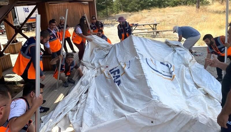 Kırşehir'de Arama Kurtarmadan Ilk Yardıma Tam Donanımlı Afad Eğitimi (1)