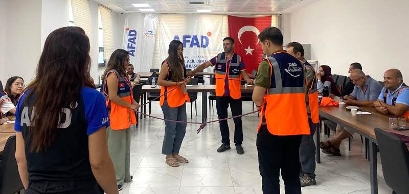 Kırşehir'de Arama Kurtarmadan Ilk Yardıma Tam Donanımlı Afad Eğitimi (2)