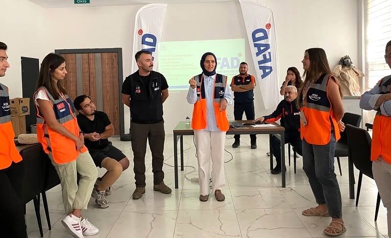 Kırşehir'de Arama Kurtarmadan Ilk Yardıma Tam Donanımlı Afad Eğitimi (3)