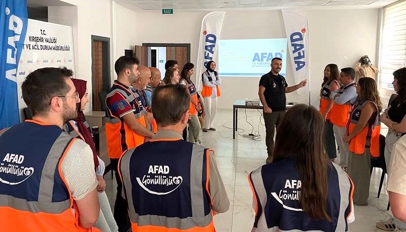 Kırşehir'de Arama Kurtarmadan Ilk Yardıma Tam Donanımlı Afad Eğitimi (7)