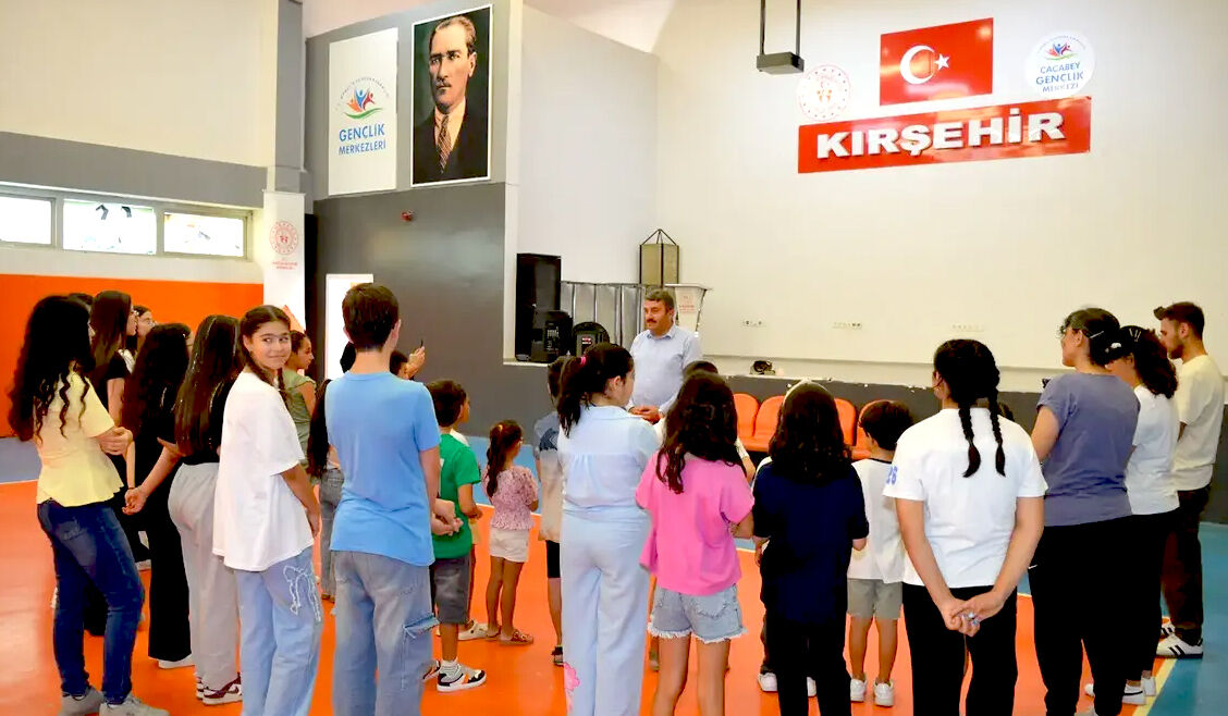 Kırşehir’de Gençler Halk Oyunlarıyla Kültürel Mirası Yaşatıyor (1)