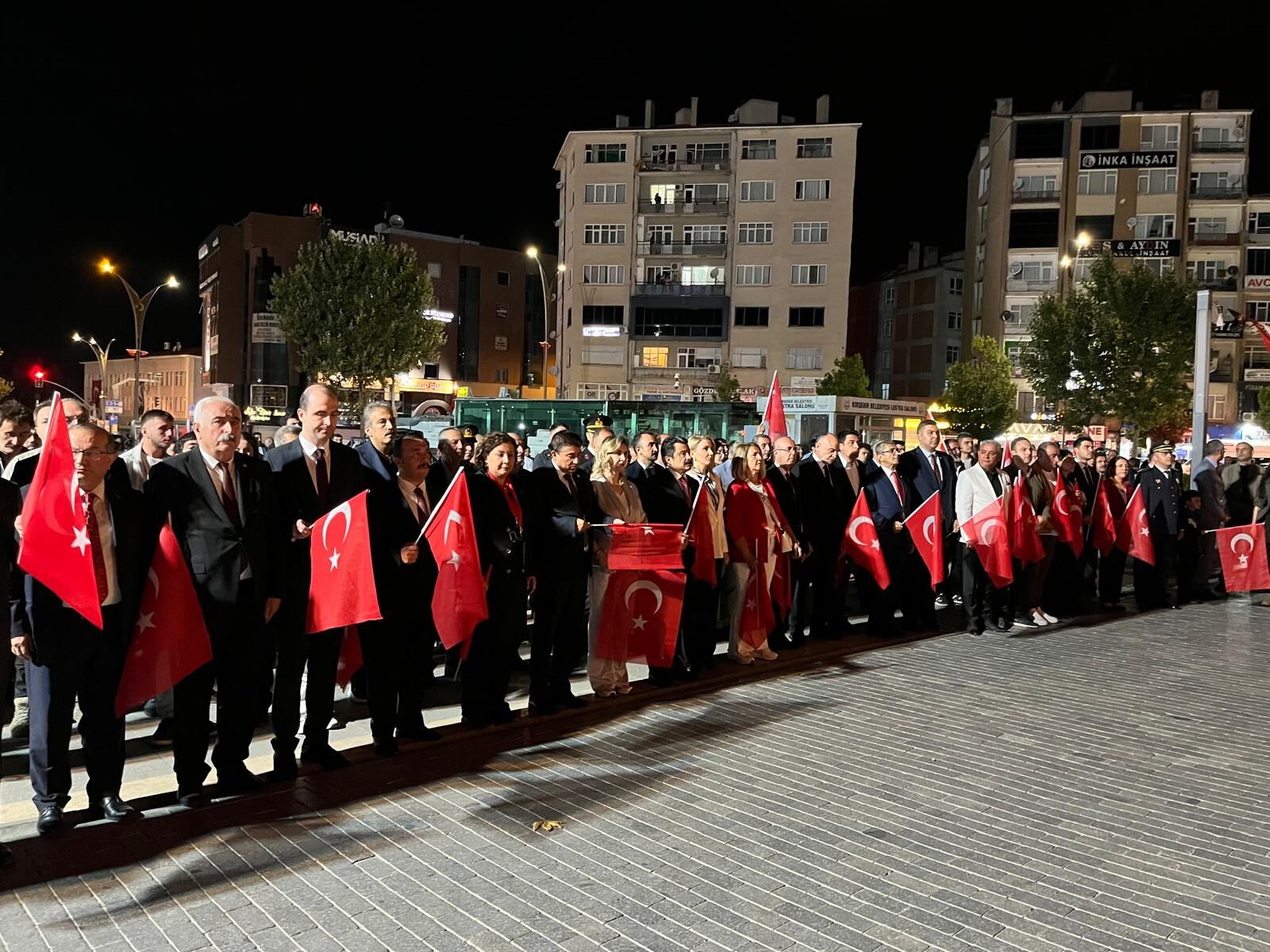 Kırşehir'de Meşaleler Yandı, Zafer Bayramı Coşkusu Yaşandı (6)
