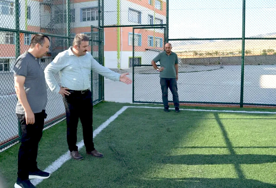 Kırşehir’in Spor Altyapısı Güçleniyor, Yeni Tesislerde Çalışmalar Sürüyor (2)