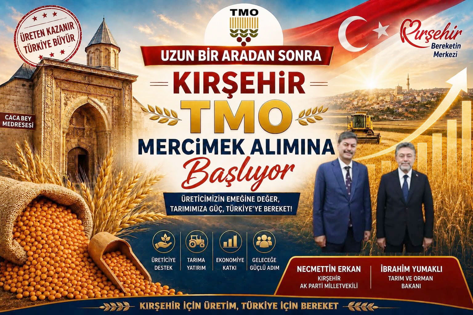 Kırşehirli Üreticiye Yıllar Sonra Müjde!1