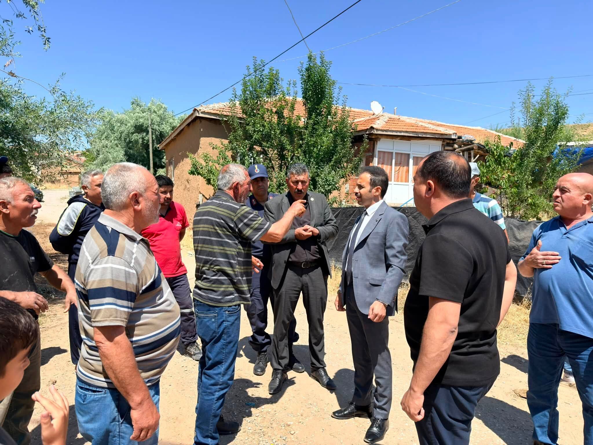 Köy Sakinleri Taleplerini Doğrudan Iletti 6