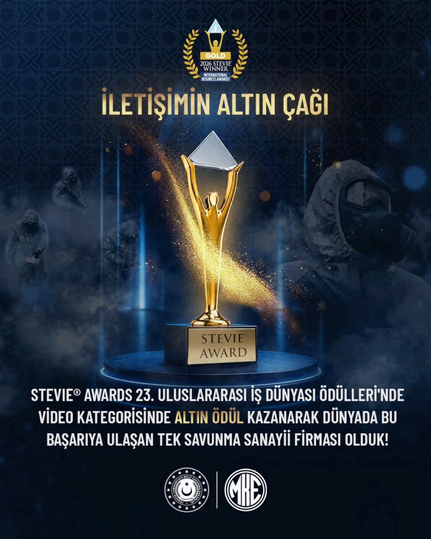 Mke Kbrn Uluslararası Arenada Altın Ödül Aldı