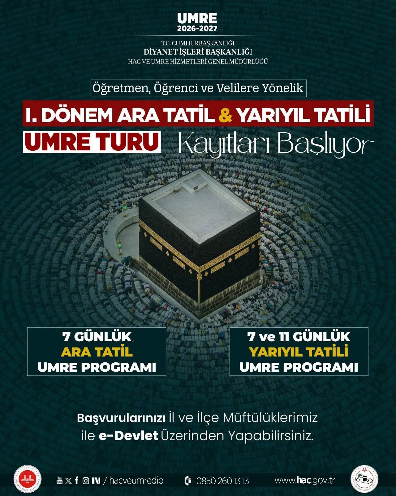 Öğrenci Ve Velilere Özel Umre Fırsatı (1)