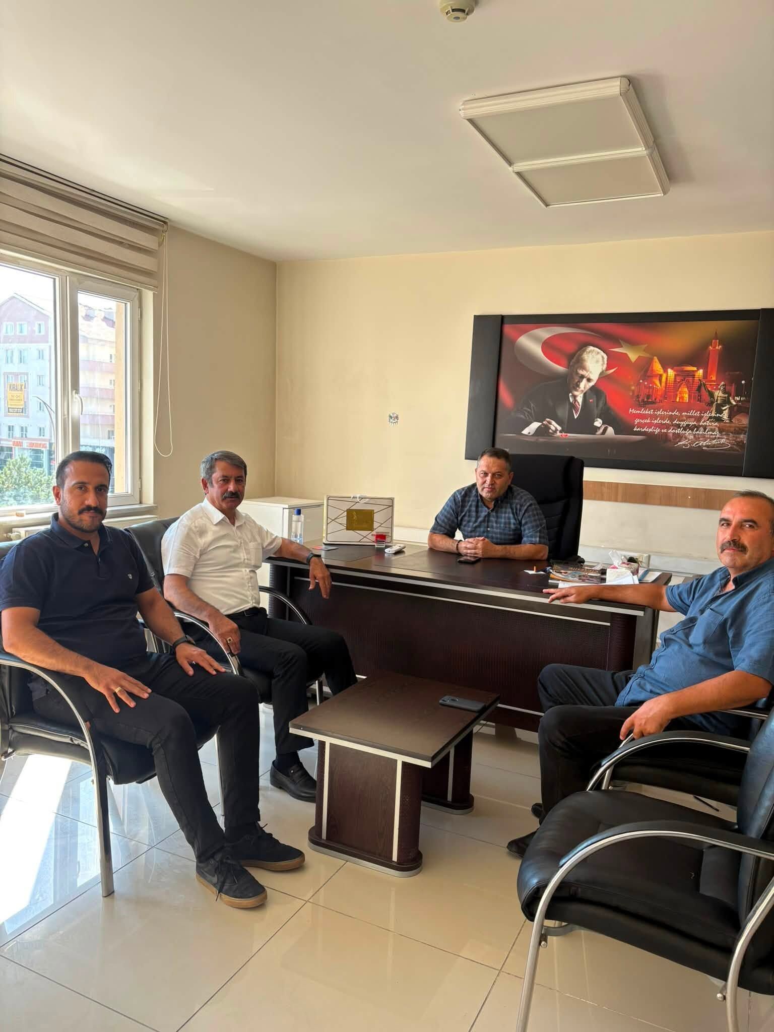 Türk Eğitim Sen Kırşehir Başkanı Pakel’den Alkan Ve Bulut Bir Araya Geldi 1