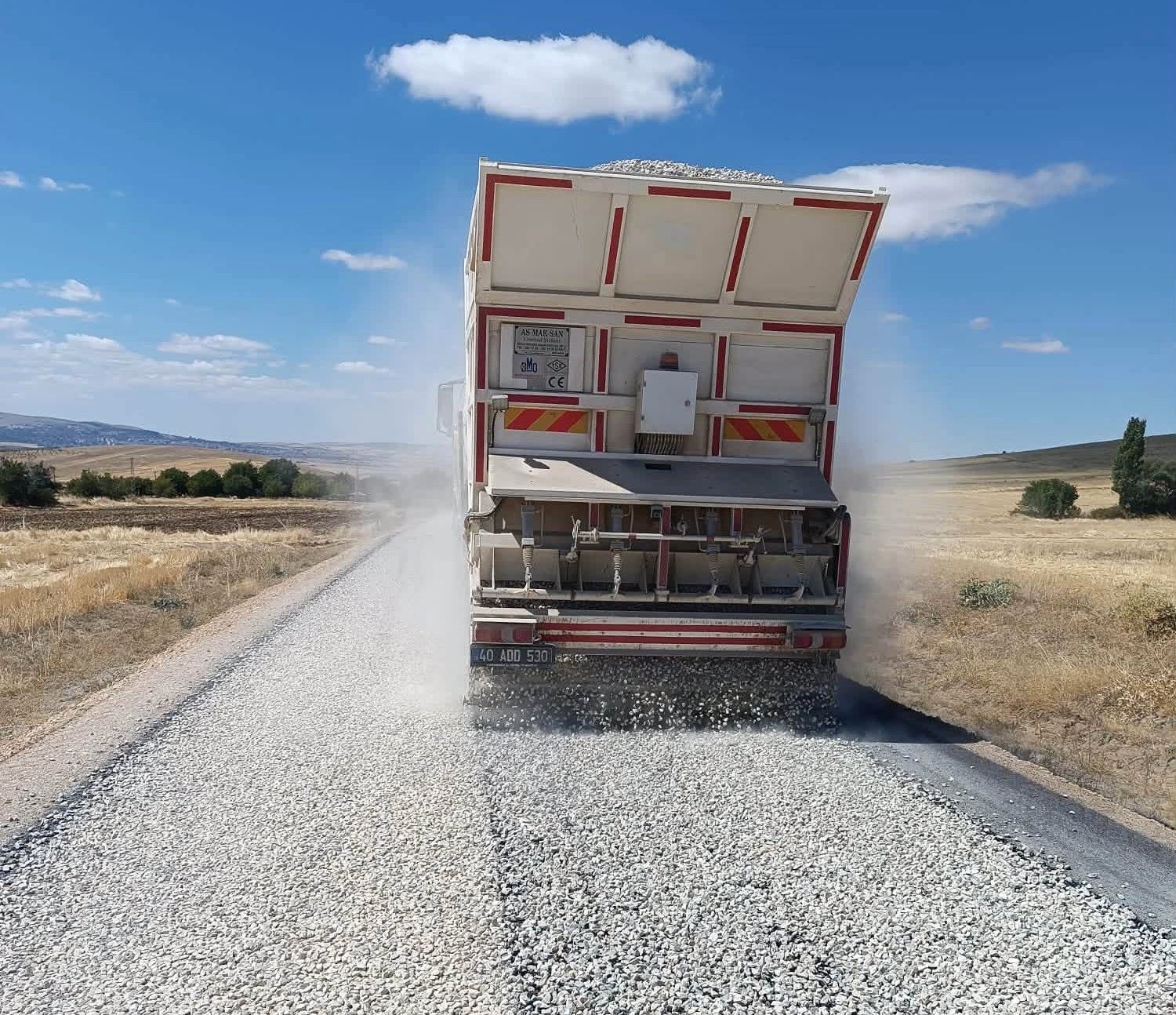 3 Kilometrelik Köy Yolu Tamamlandı! Vatandaşların Hizmetine Açıldı (2)