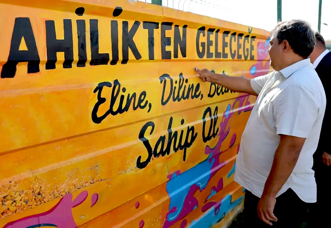 81 Ilin Toprağı Kırşehir’de Buluştu ‘Genç Ahiler Ormanı’ Için Ilk Fidanlar Dikildi (3)