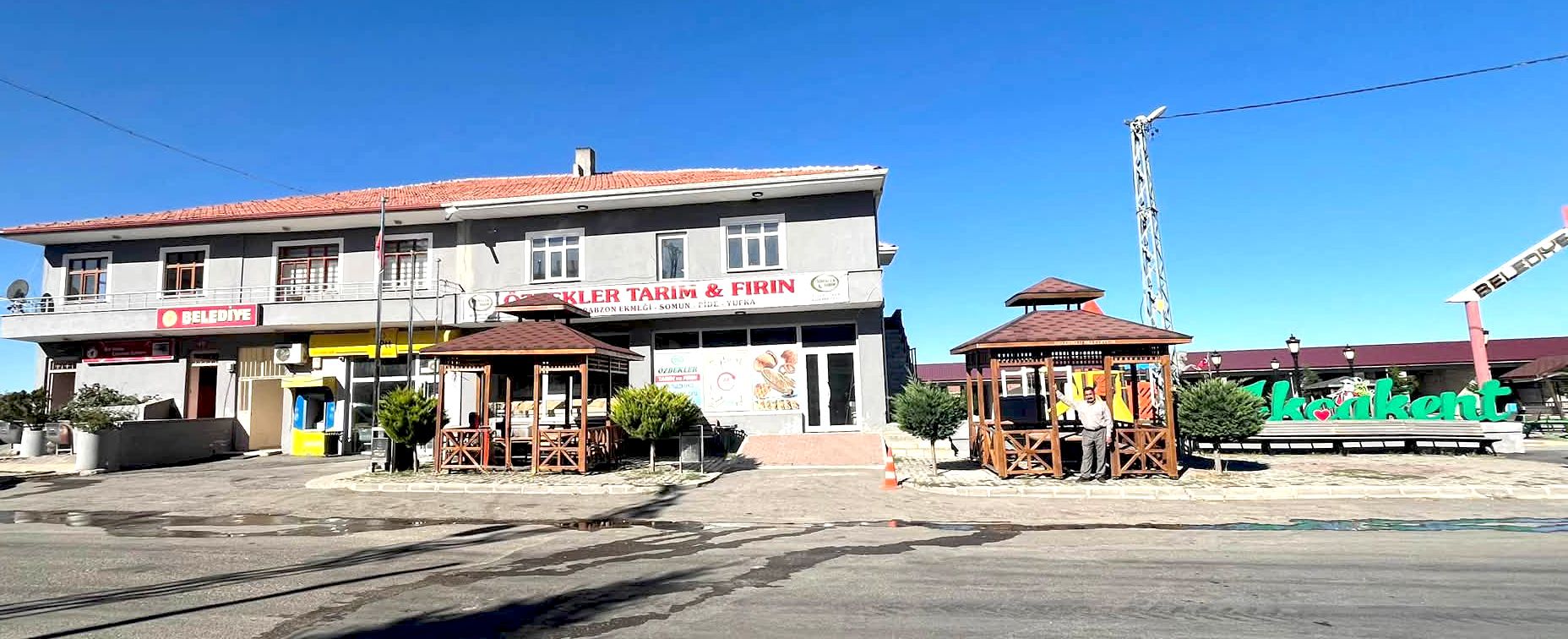 Akçakent’te Ortak Kullanım Alanları Yenileniyor (1)
