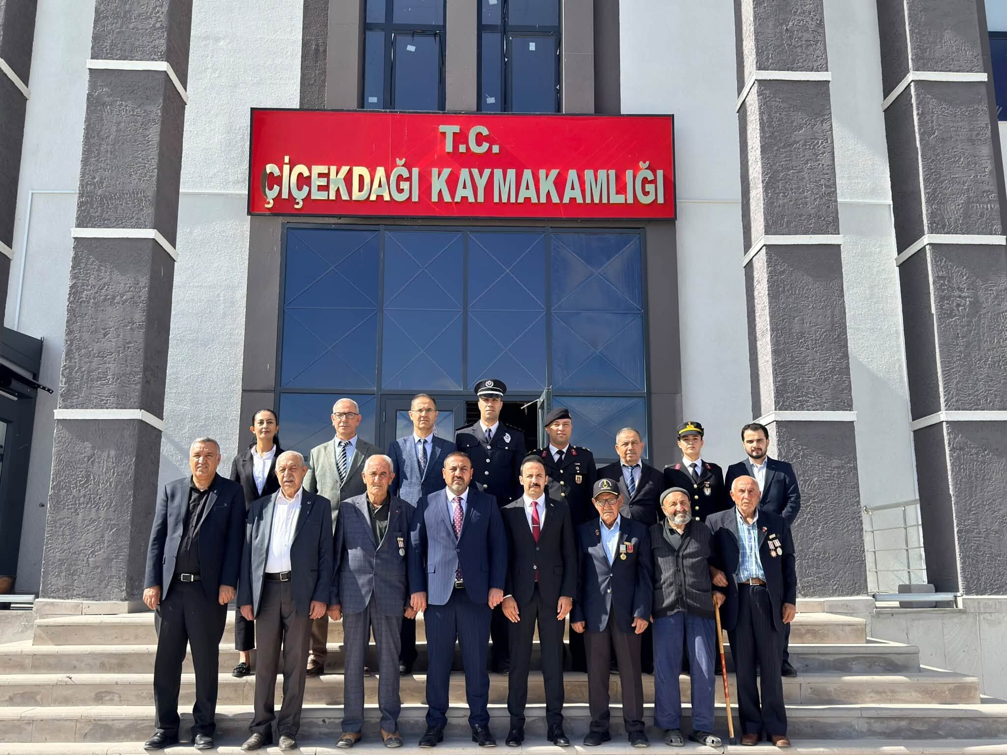 Çiçekdağı’nda 19 Eylül Gaziler Günü Programı Düzenlendi 6