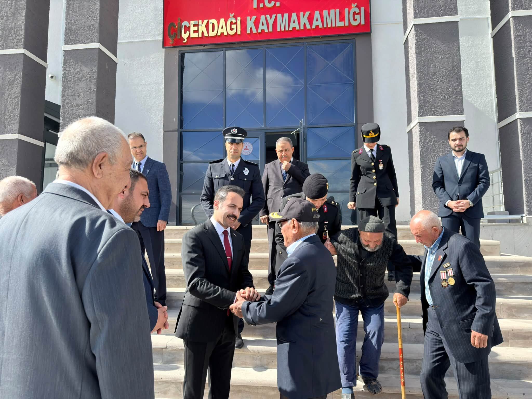 Çiçekdağı’nda 19 Eylül Gaziler Günü Programı Düzenlendib 7