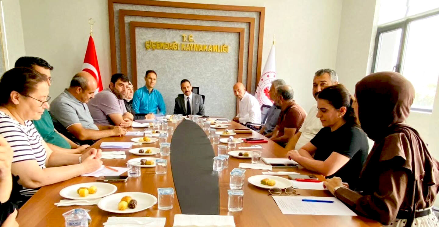 Çiçekdağı’nda Yeni Eğitim Yılı Öncesi Toplantı (1)