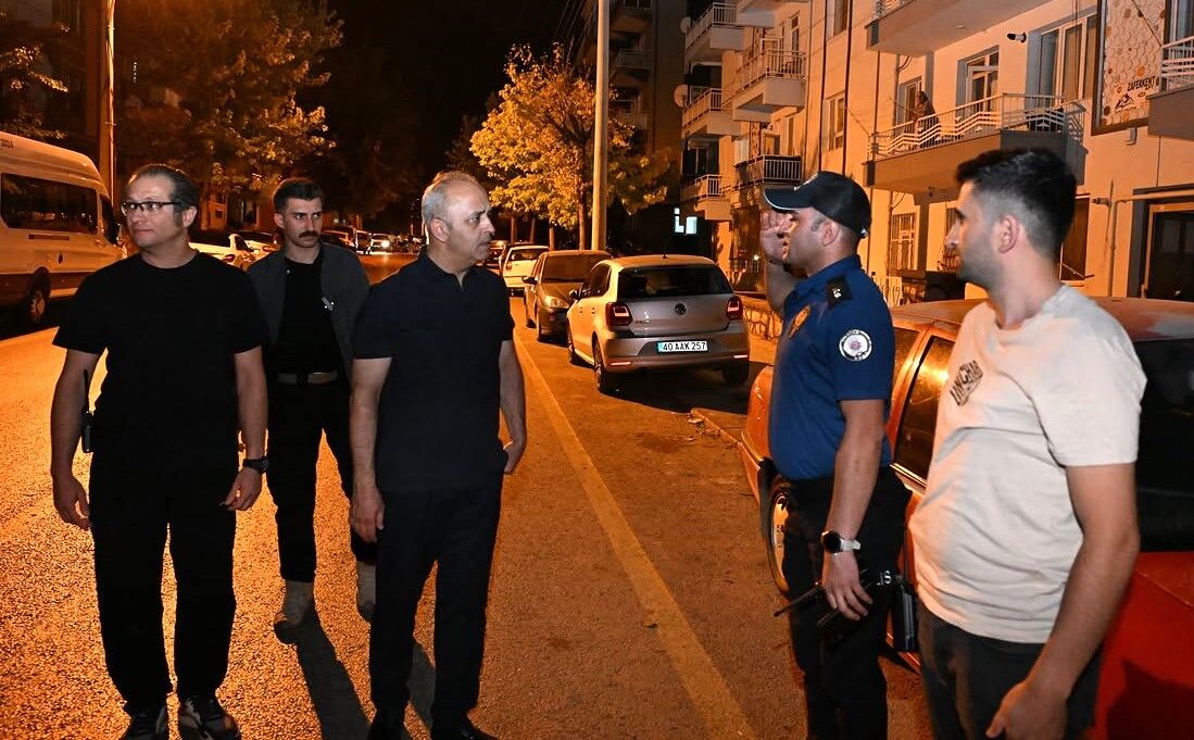 Emniyet Müdürü Görücü, Medrese Mahallesi'nde Denetim Yaptı (4)