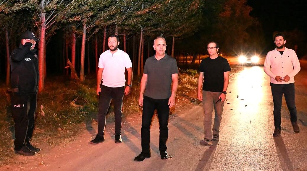 Emniyet Müdürü Görücü’den Güldiken Mahallesi’nde Gece Denetimi (9)