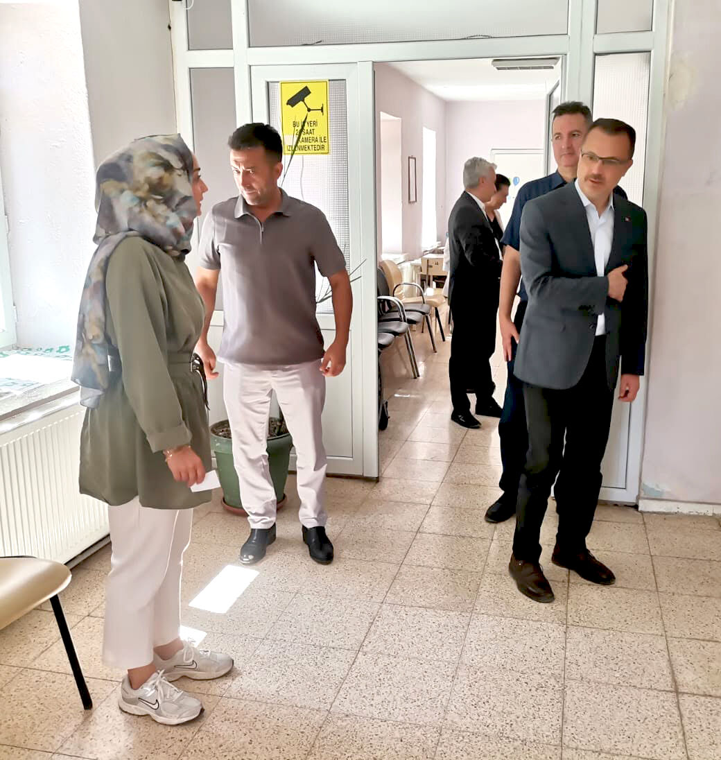 Ersoy, Kaman Savcılı Aile Sağlığı Merkezi’ni Inceledi (3)
