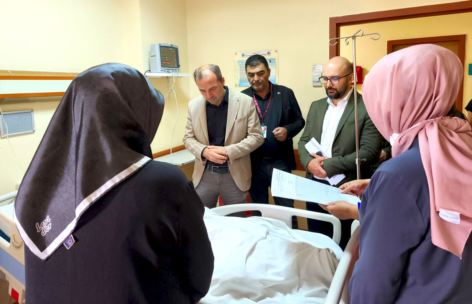 Hastane Yönetimi Sahaya Indi! Kırşehir’de Birimlerde Inceleme (4)