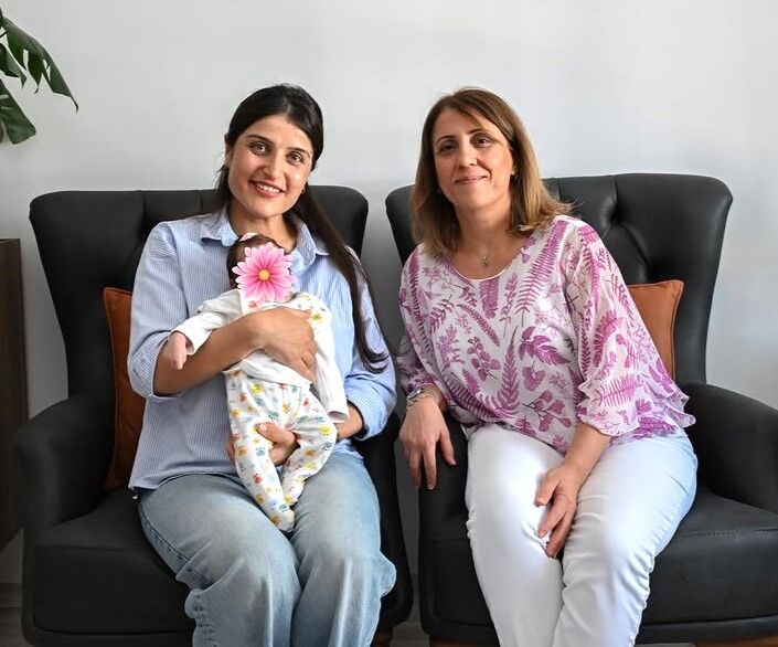 İpek İnci Bebek Kırşehir Emniyet Ailesine Mutluluk Getirdi (1)