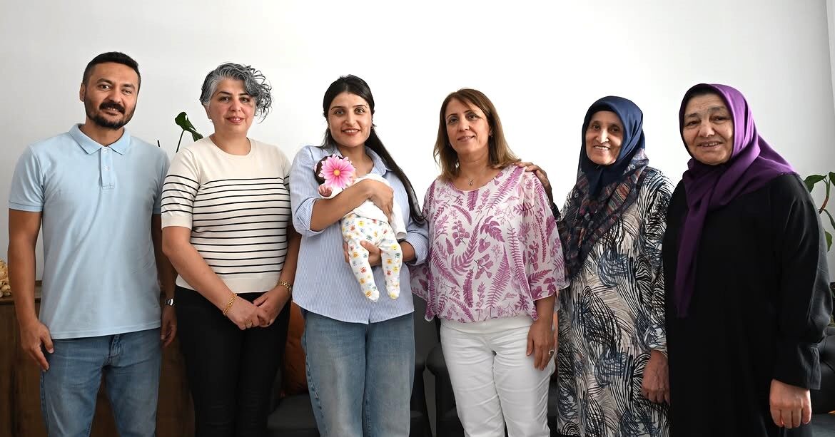 İpek İnci Bebek Kırşehir Emniyet Ailesine Mutluluk Getirdi (2)
