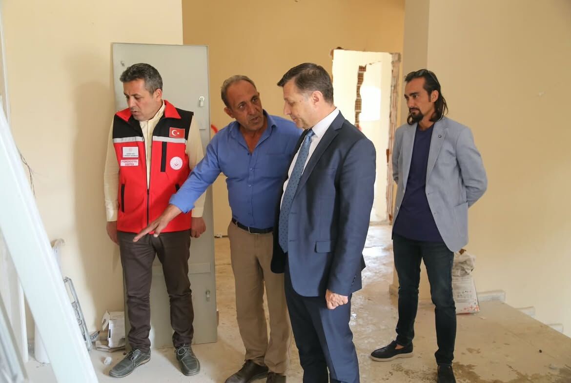 Kaman İlçemi̇zde İnşaasi Devam Eden Engelsi̇z Yaşam Merkezi̇ Çalişmalarini Yeri̇nde İnceledi̇k…İl Müd (2)